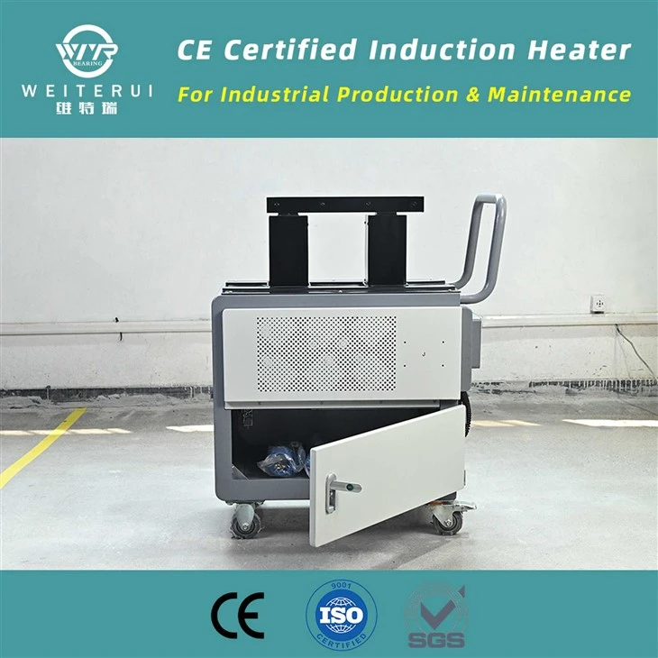 Portable Magnetic Induction Bearing Heating System for Motor Maintenance